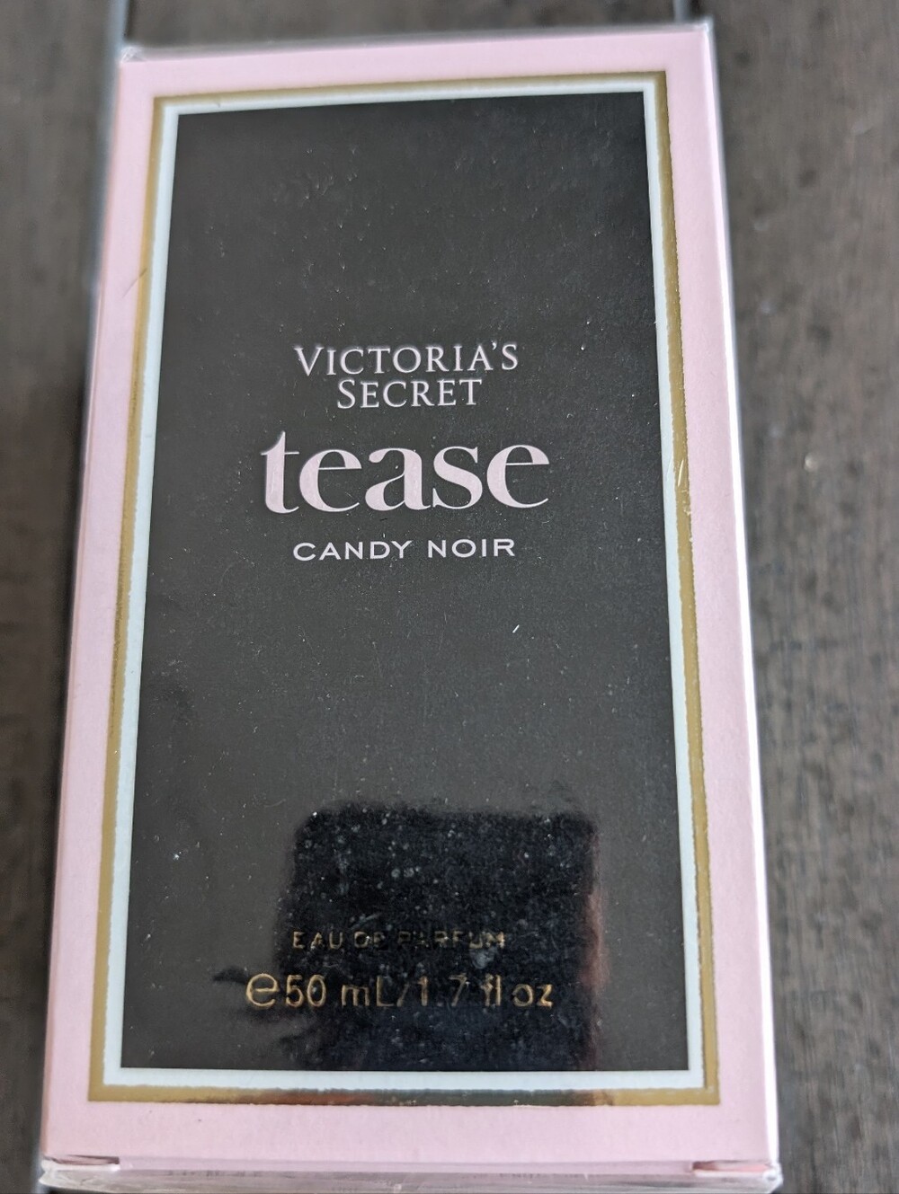 Victoria's Secret Tease Candy Noir Black & Pink Fragrance Box